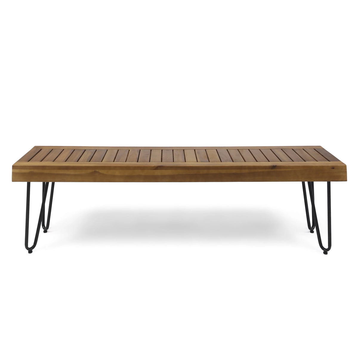 Wood and Metal Bench Y300