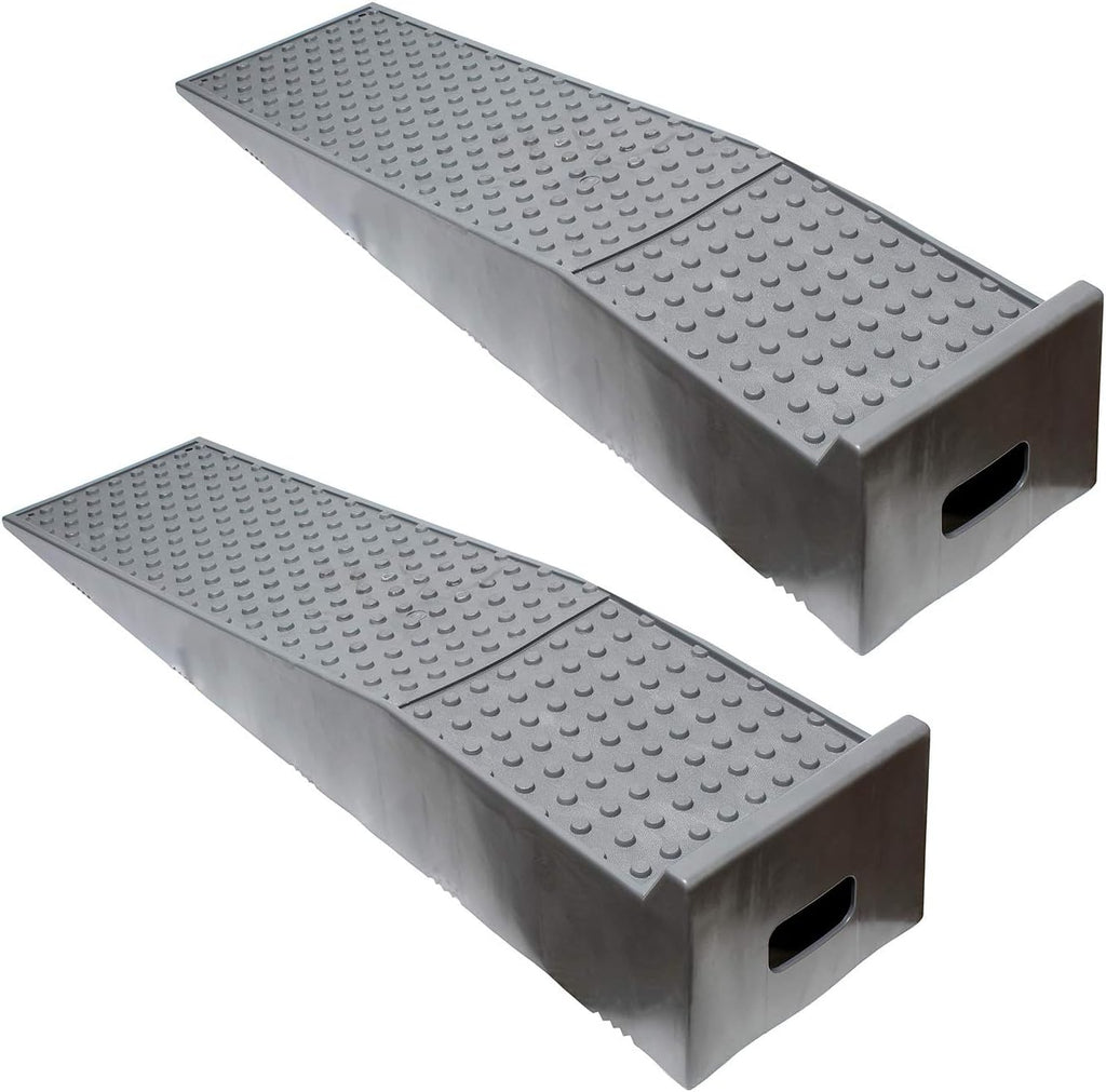 6.6in 5 Ton Vehicle Service Ramp Set, 2 Pack M22363