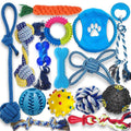 15 Pack Durable Puppy Teething Chew Toys J9914
