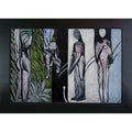 Hand Painted Framed Oil Reproduction on Canvas T454