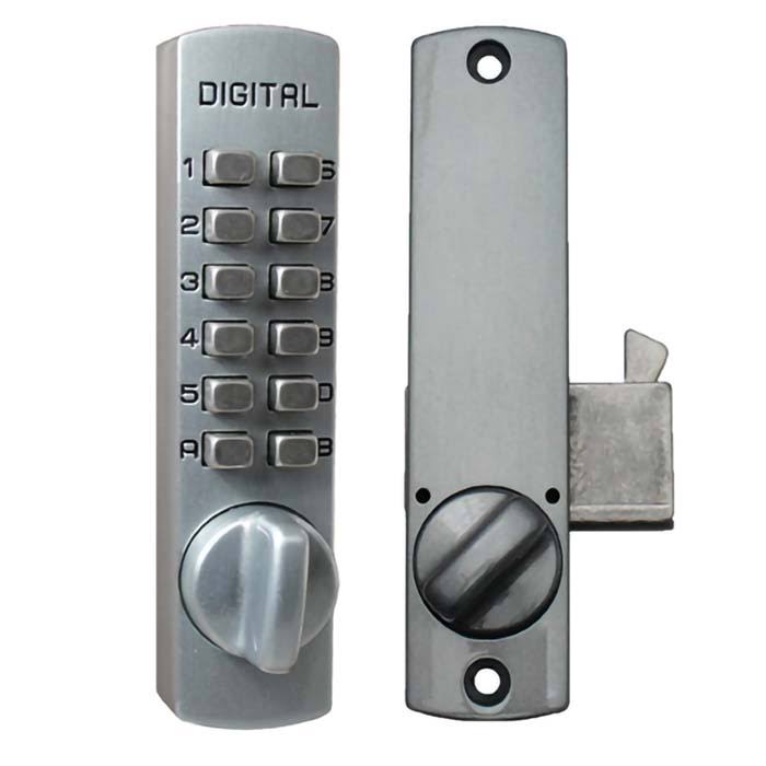 Mechanical Keyless Surface Mount Hook Bolt Sliding A274554