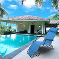 Folding Lounge Chaise Recliner Portable Chair B70688