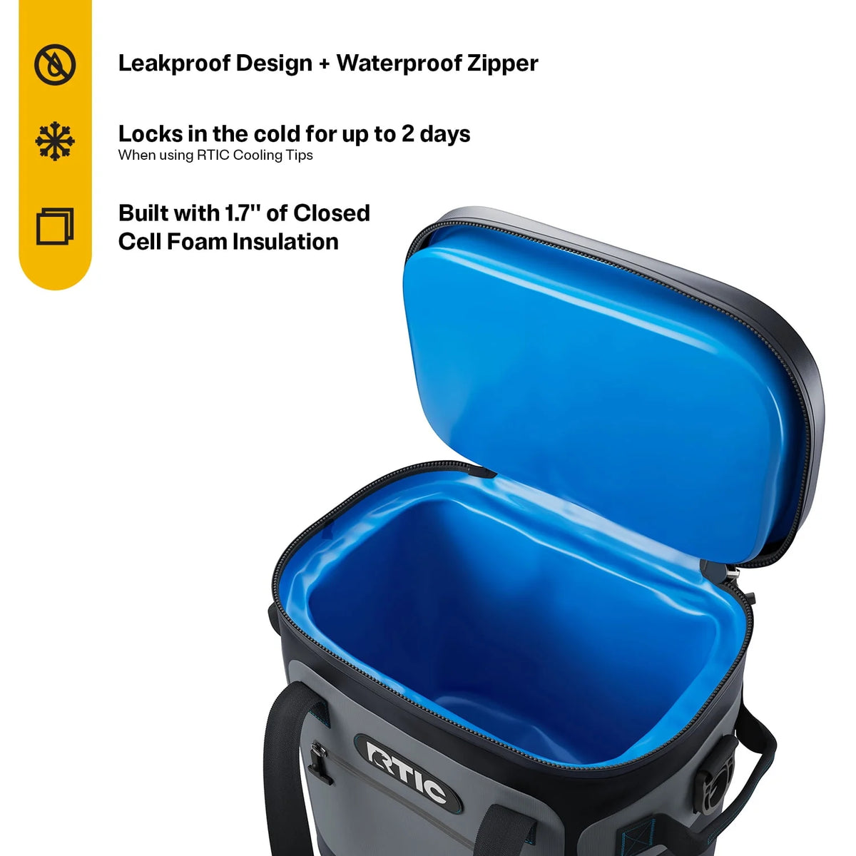 20 Can Soft Pack Cooler with Waterproof Zipper N4889