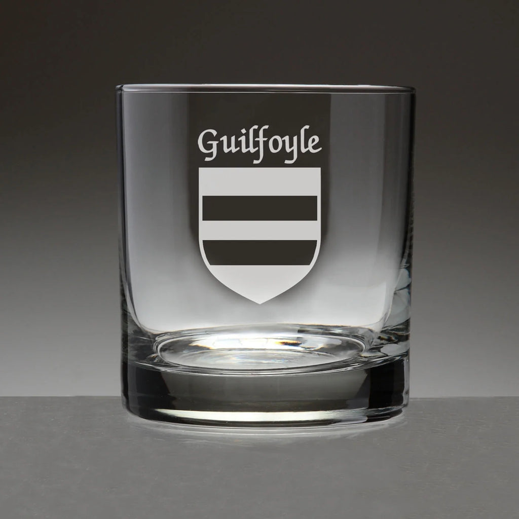 Set of 4 Etched Tumbler Glasses R4566