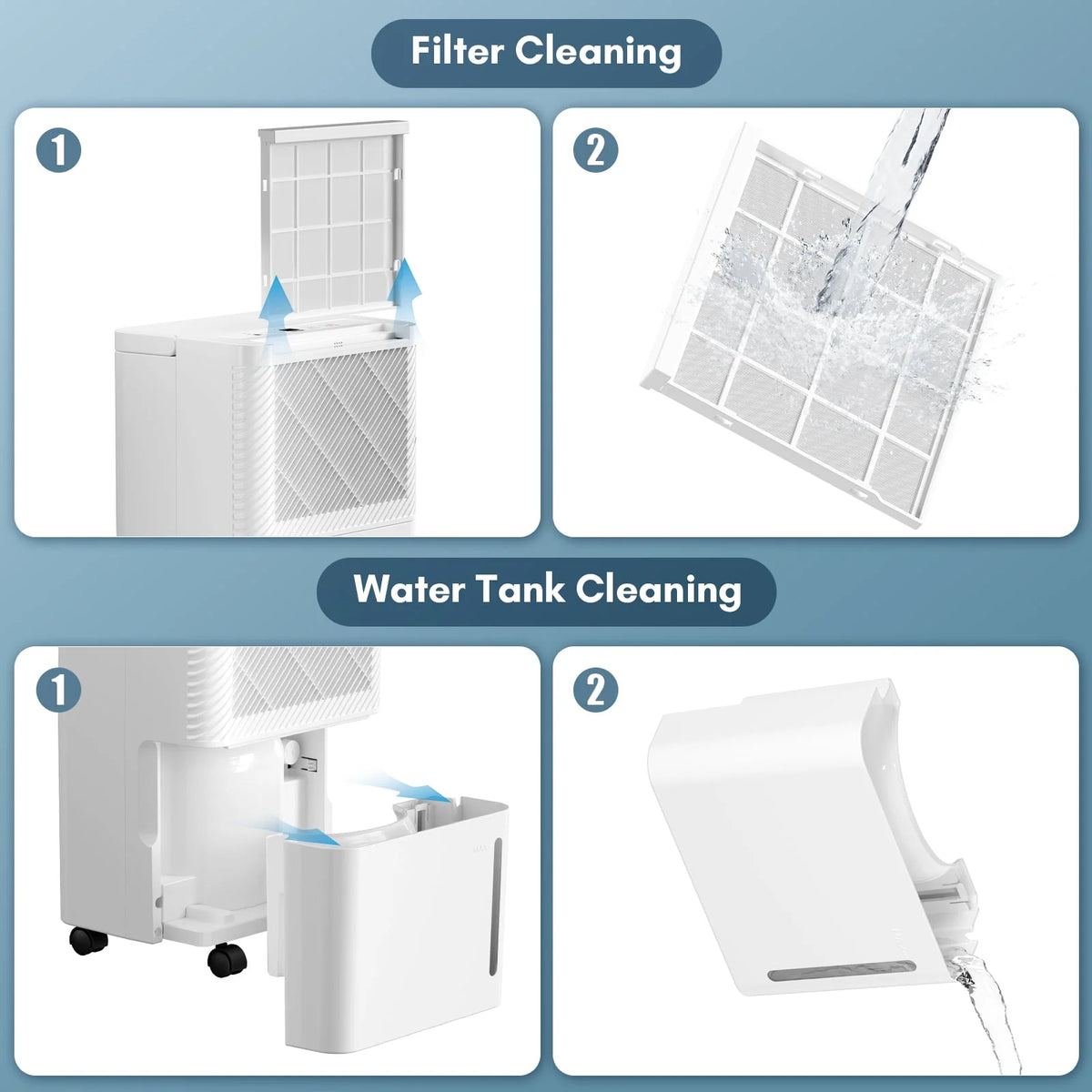 30 Pint Portable Dehumidifier R1696