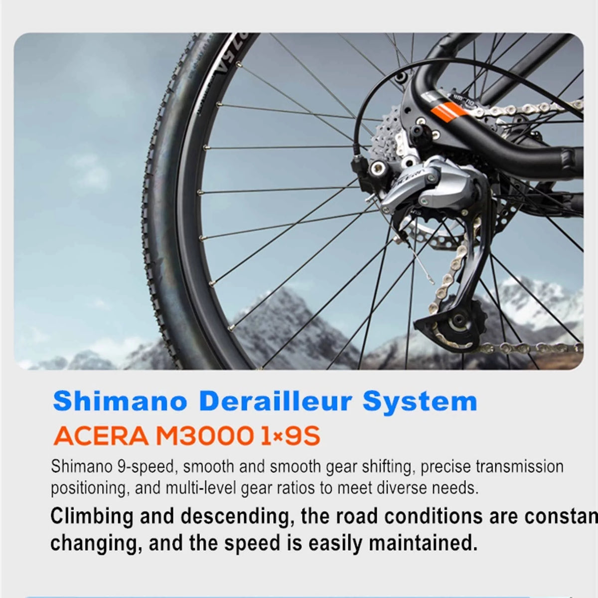 27.5" 7 Speed 250W Electric Mountain Bike R40358