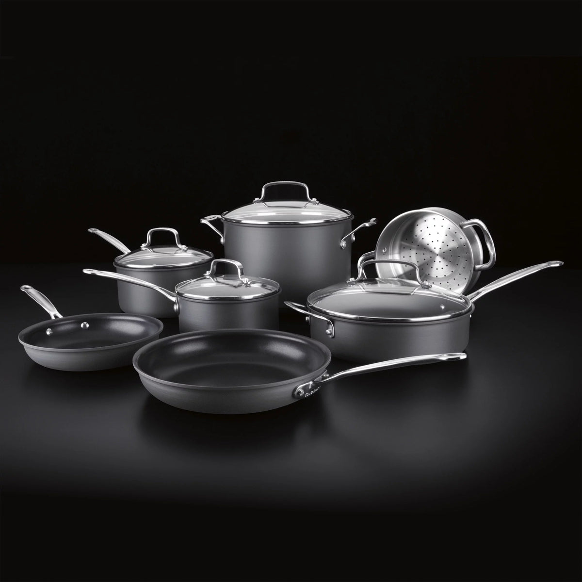 11 Piece Hard Anodized Cookware Set Q610498