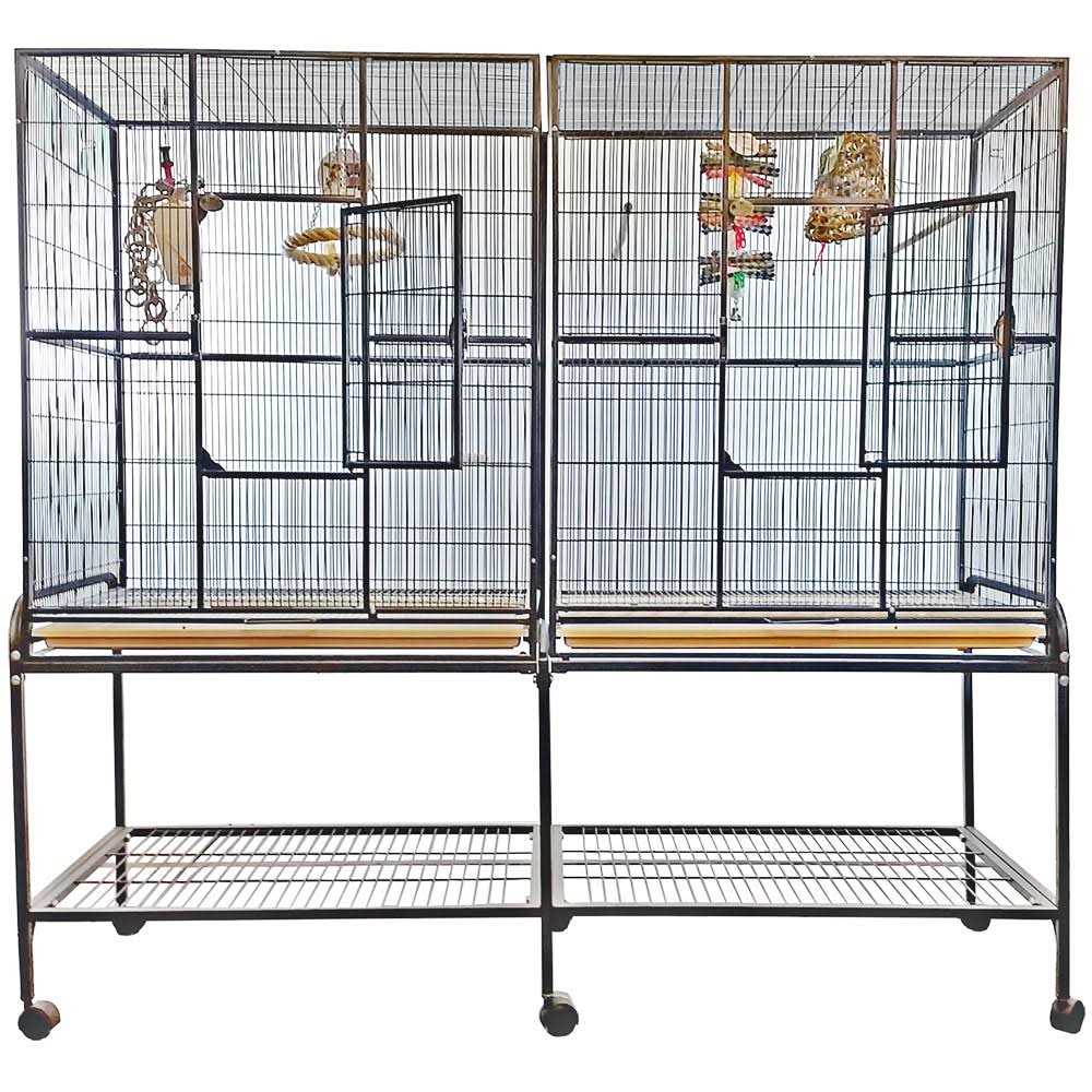 Double Flight Cage with Divider R12749
