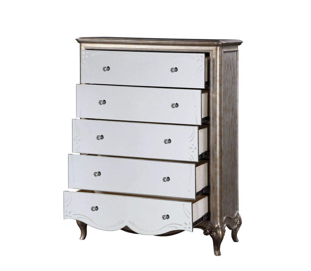 Antique Champagne Chest D543