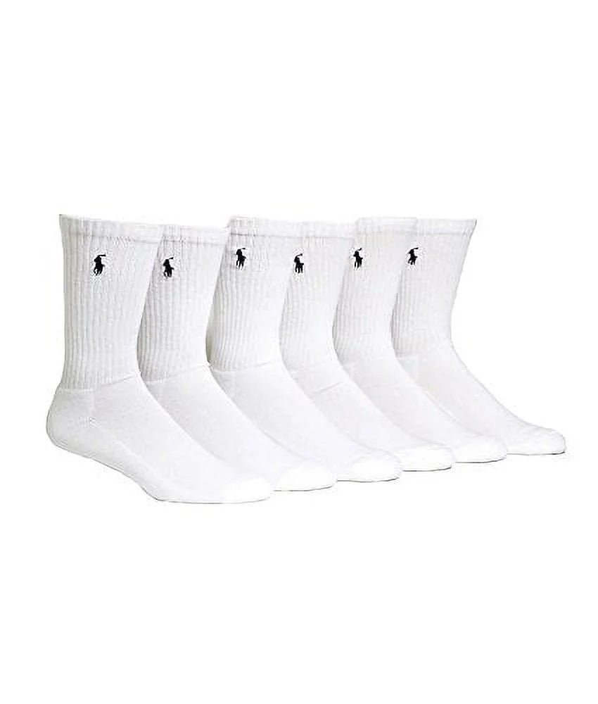 Mens Embroidered Crew Socks K19217