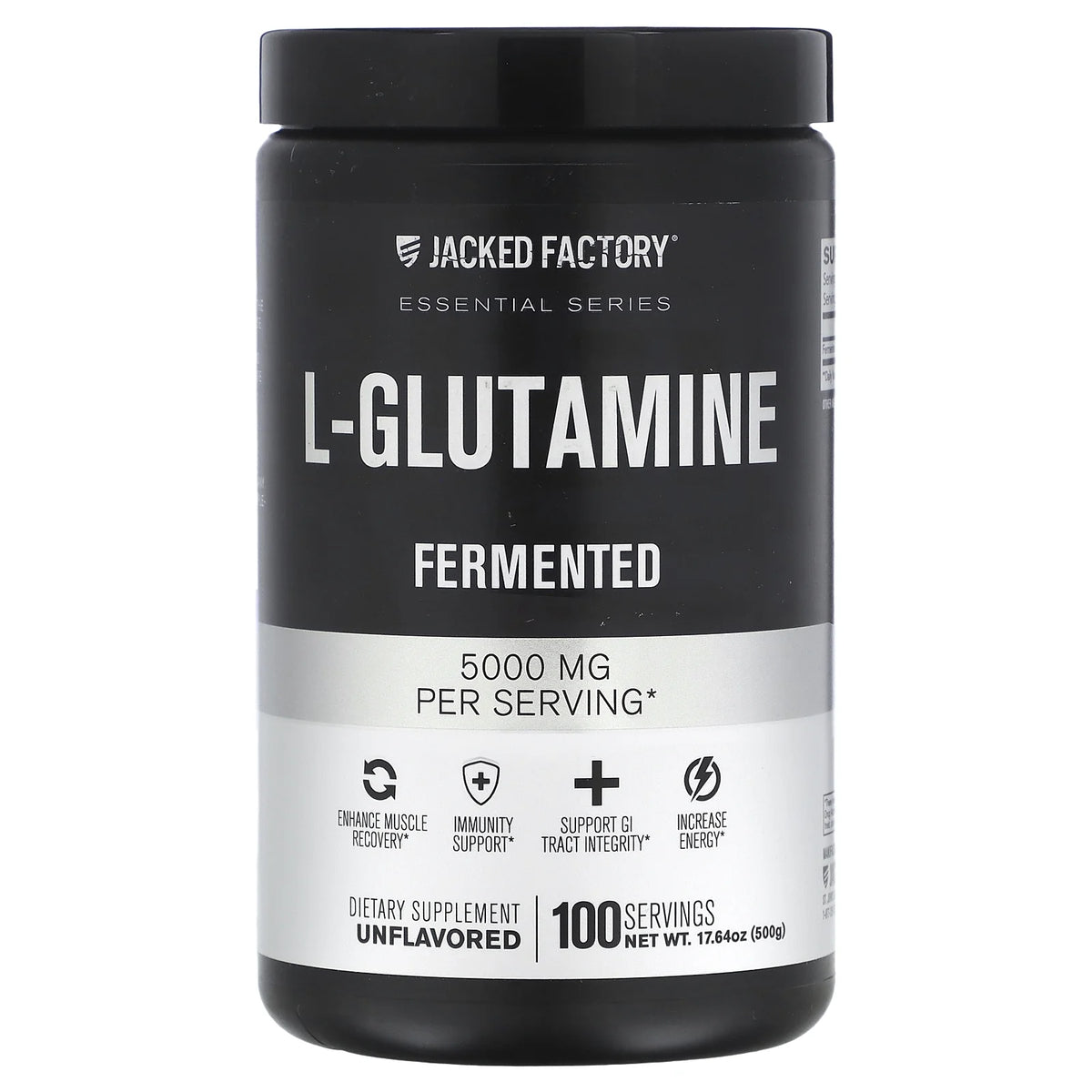 L-Glutamine Fermented Unflavored 17.64 oz E1518