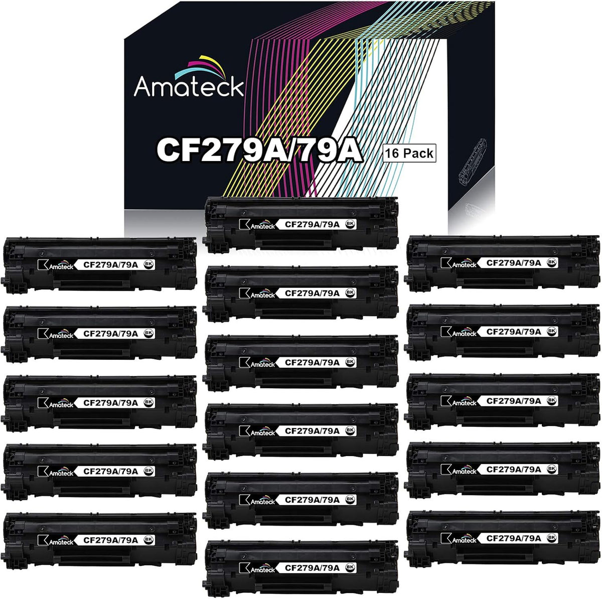 Compatible Toner Cartridge Replacement 16 Pack Y487879