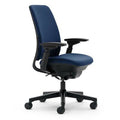 Ergonomic Task Chair Navy Black Plastic Base C44588