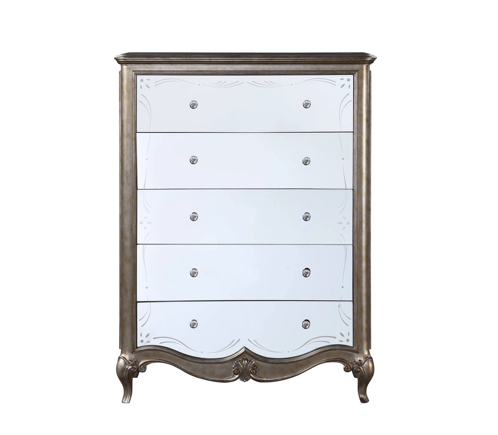 Antique Champagne Chest D543