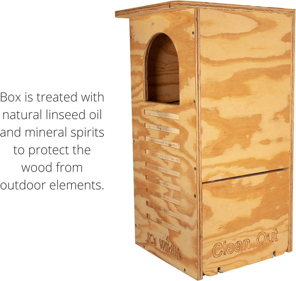 Barred Owl Nesting Box Treated Plywood L39031