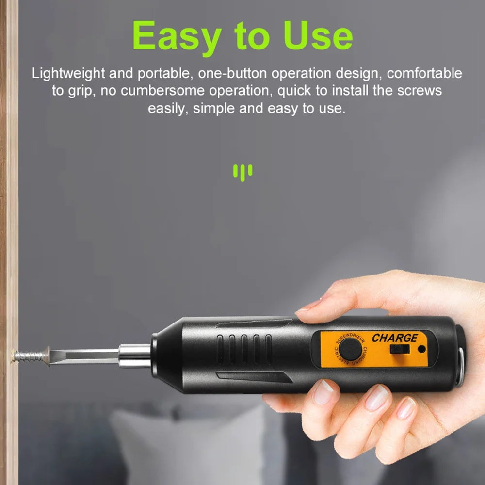 High Precision Electric Screwdriver Set USB Charging O8355