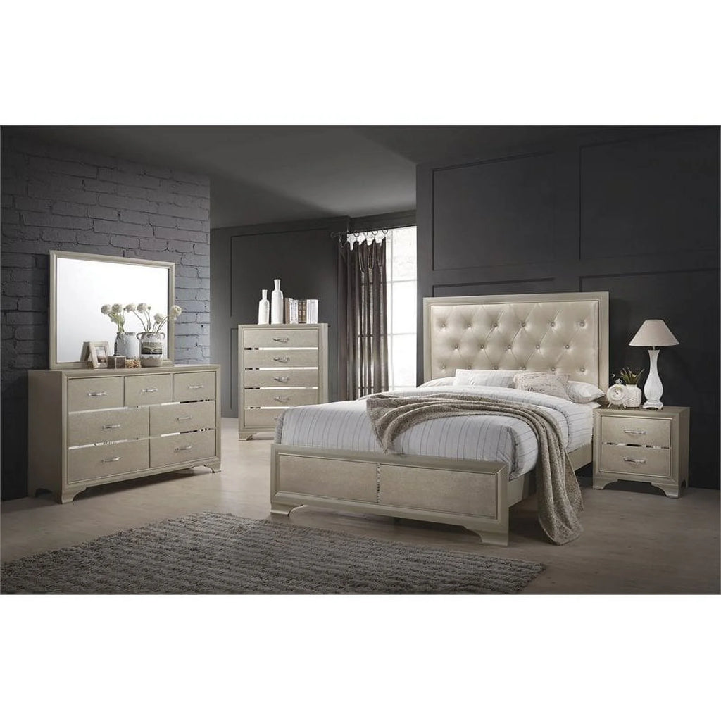 5 Piece Queen Wood Bedroom Set X6935