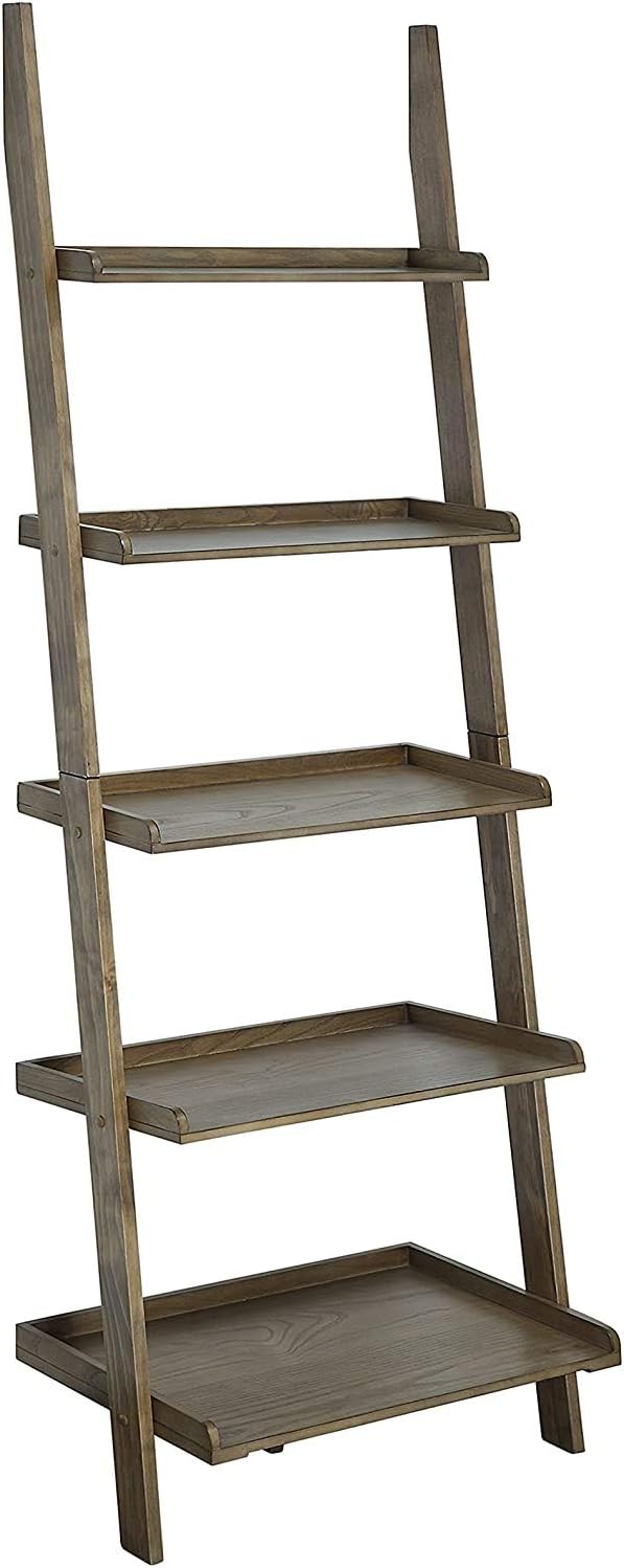 Espresso Bookshelf Ladder O34725