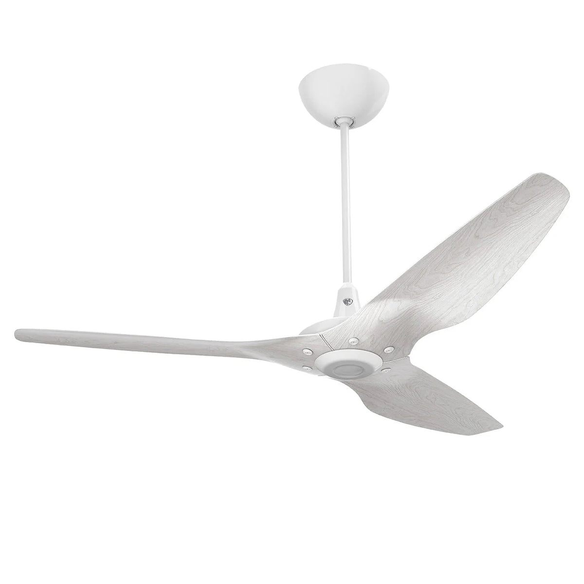 60 Ceiling Fan with Driftwood Blades and White Finish Y1383