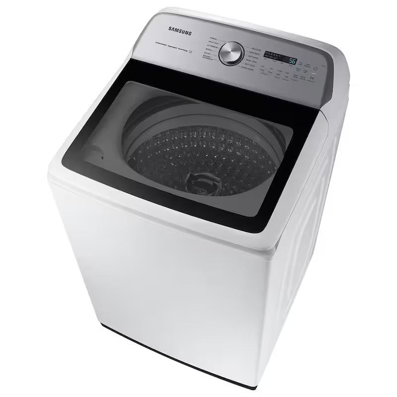 5.1 cu. ft. Smart Top Load Washer with Agitator in White N62189