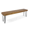 Wood and Metal Bench Y300