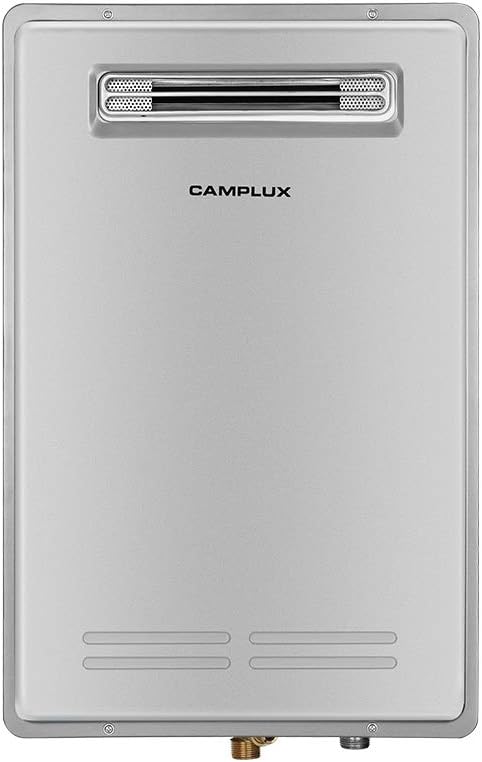 Tankless Propane Gas Hot Water Heater 6.86 GPM Gray I207