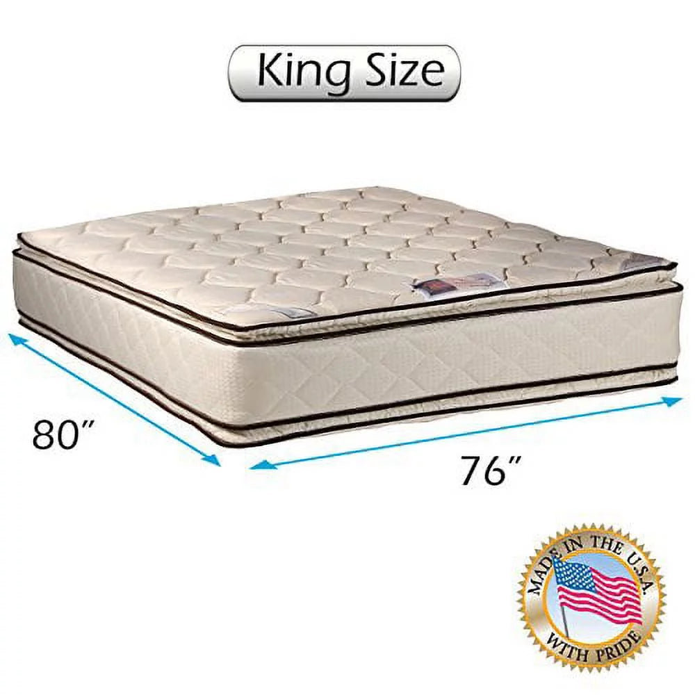 King 76x80x11 Pillow Top Mattress Z472