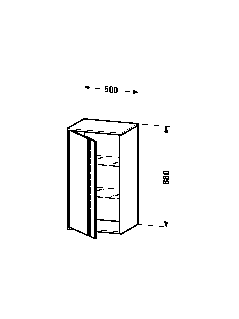 Semi Tall Cabinet Y3991