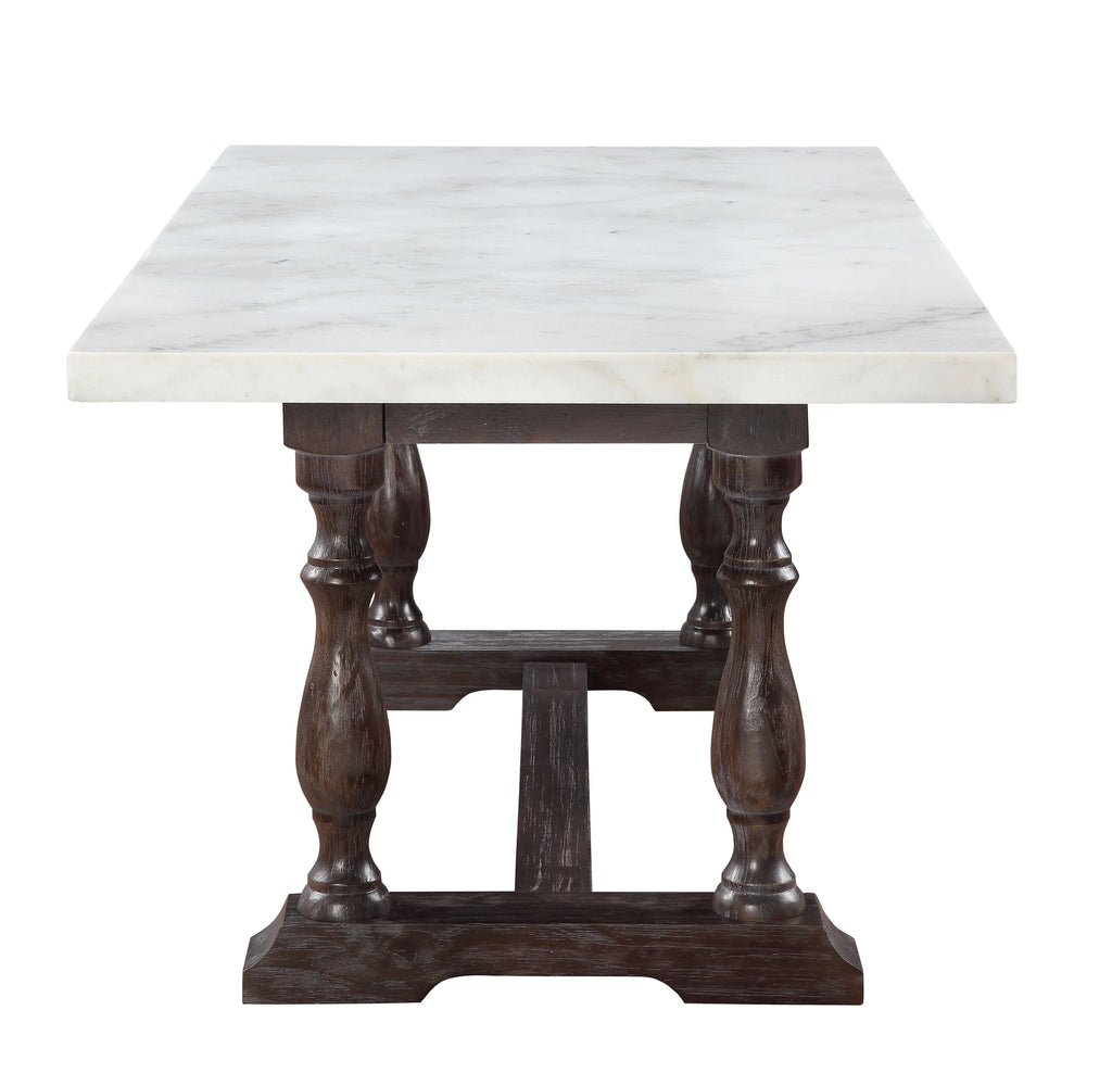 72" Marble Top Dining Table X984