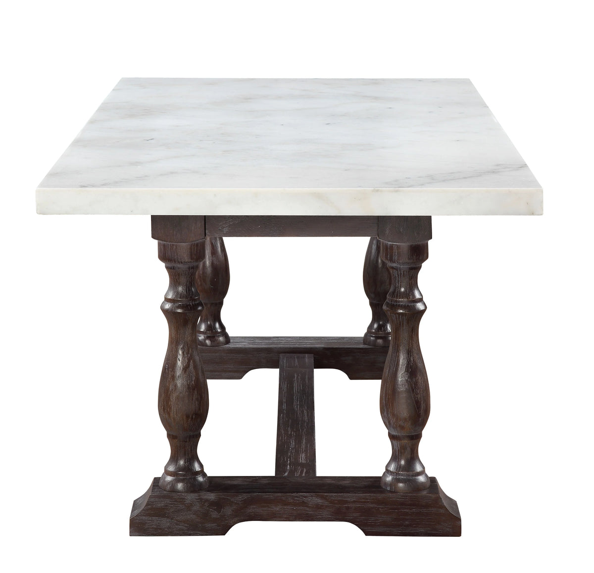 72" Marble Top Dining Table X984