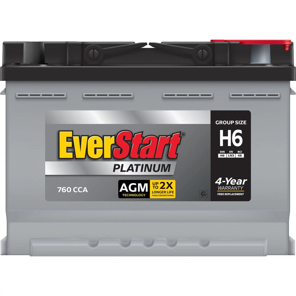 AGM Automotive Battery Group Size H6 12 Volt 760 CCA H62478