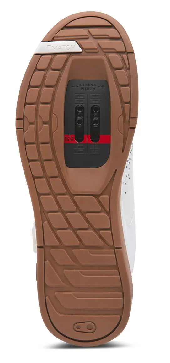 White Clip-In Mountain Bike Shoes I57924