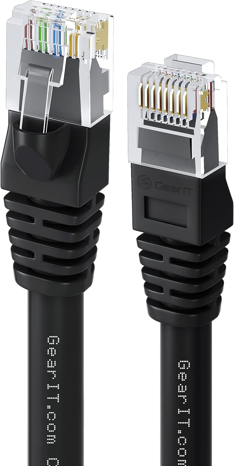 Cat 6 Ethernet Cable 25 ft 20-Pack Black R926