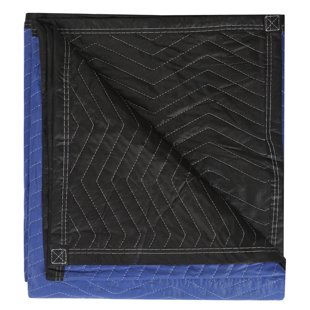 80" x 72" 12 Pack Polyester Moving Blankets F186
