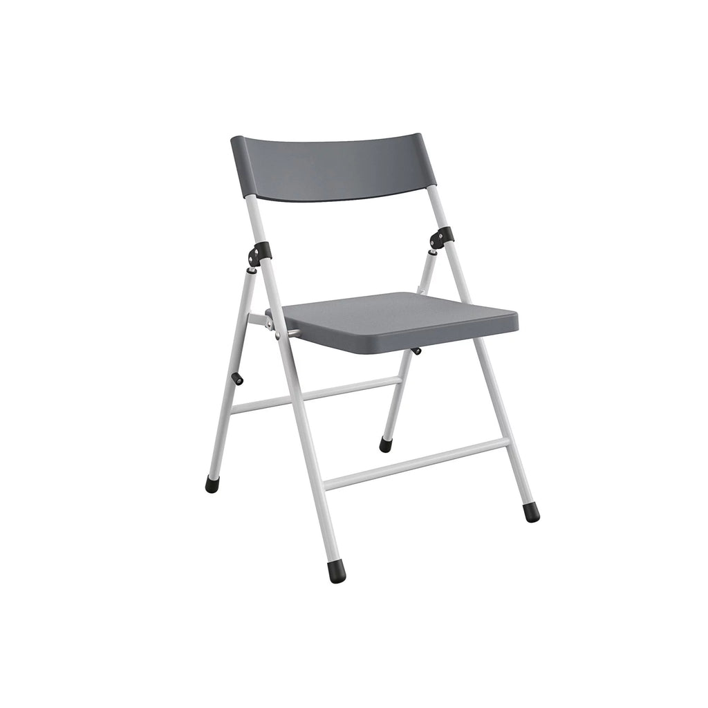 Kid's Activity Set with Folding Chairs, 3-Piece Set, Gray & White S490