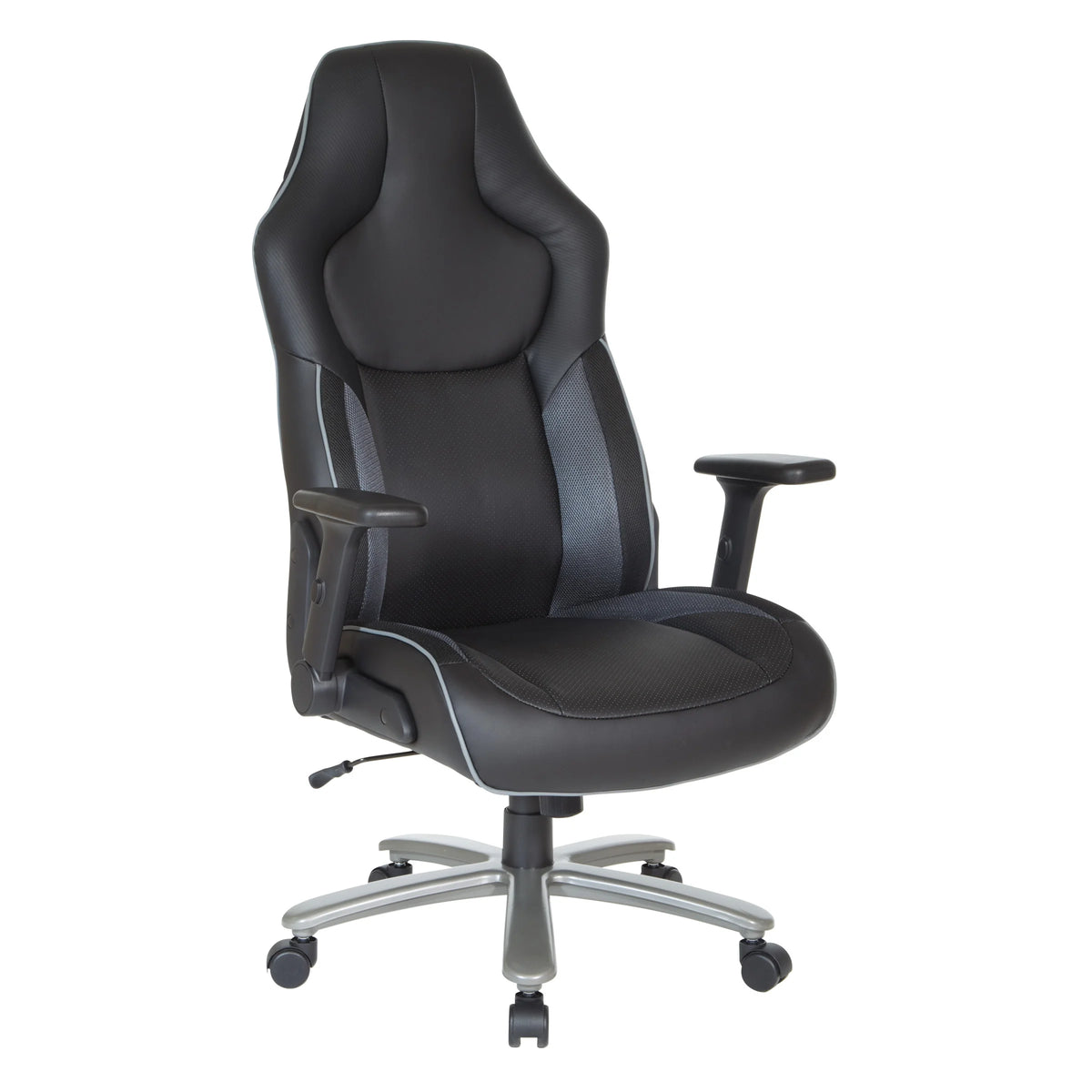 Gray Mesh Gaming Chair O62453