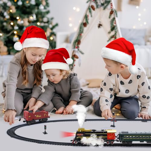 Electric Train Set with Smoke, Sound and Lights R574648