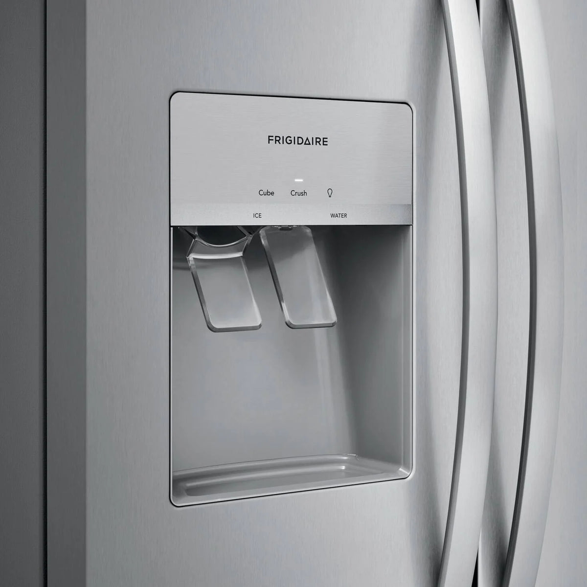 36 IN 25.6 CU FT Stainless Steel Side-by-Side Refrigerator with Water and Ice Dispenser Y73485