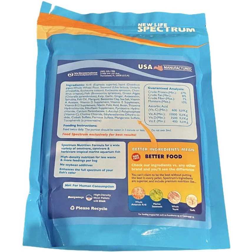 Marine Fish Food Pellets U3105