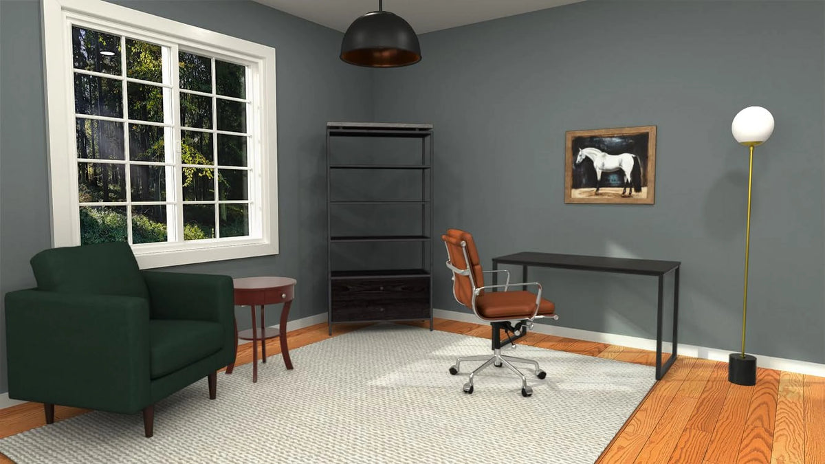 1-Drawer End Table with Shelf V658