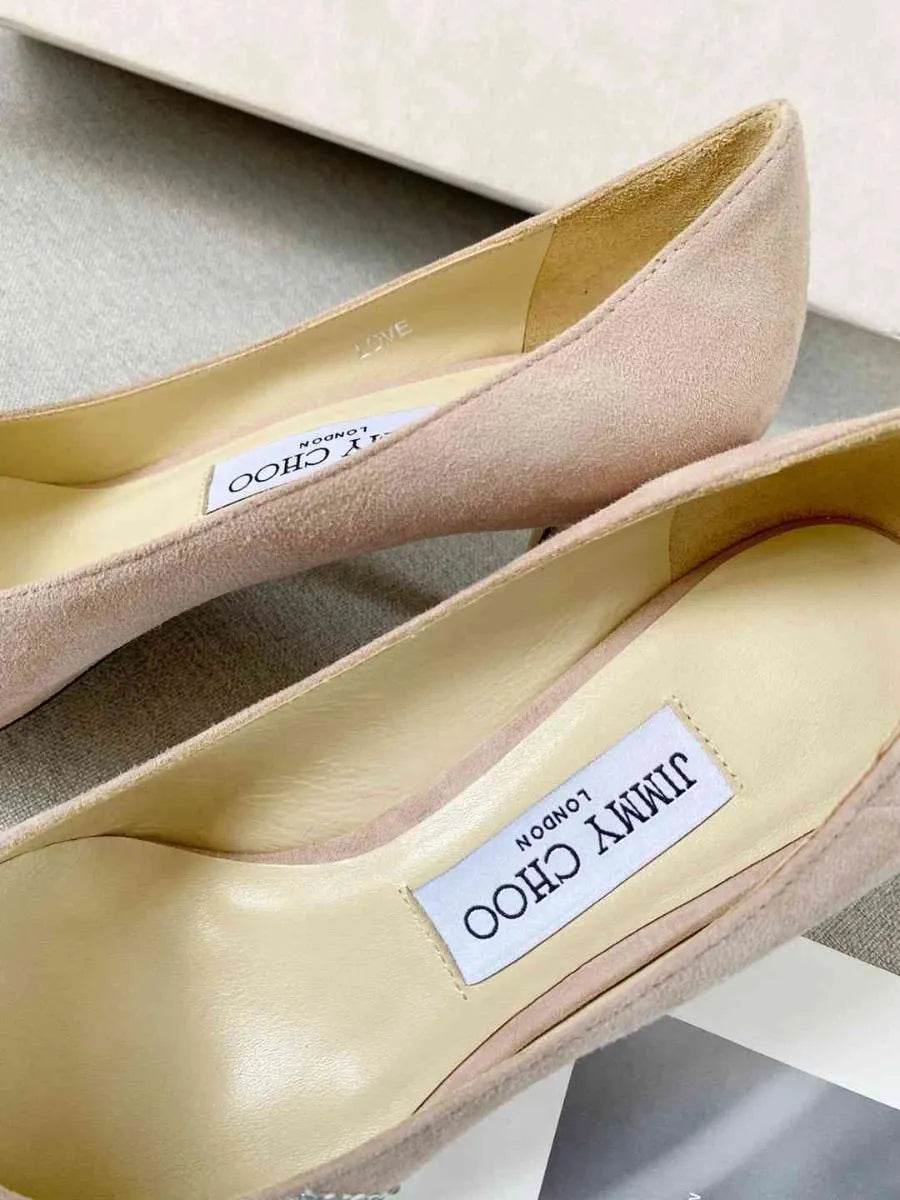 Pink Suede Pumps W561762