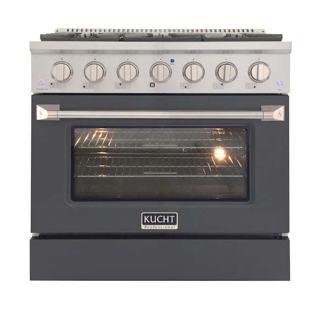 36 Propane Gas Dual Fuel Range with 4 Burners V156