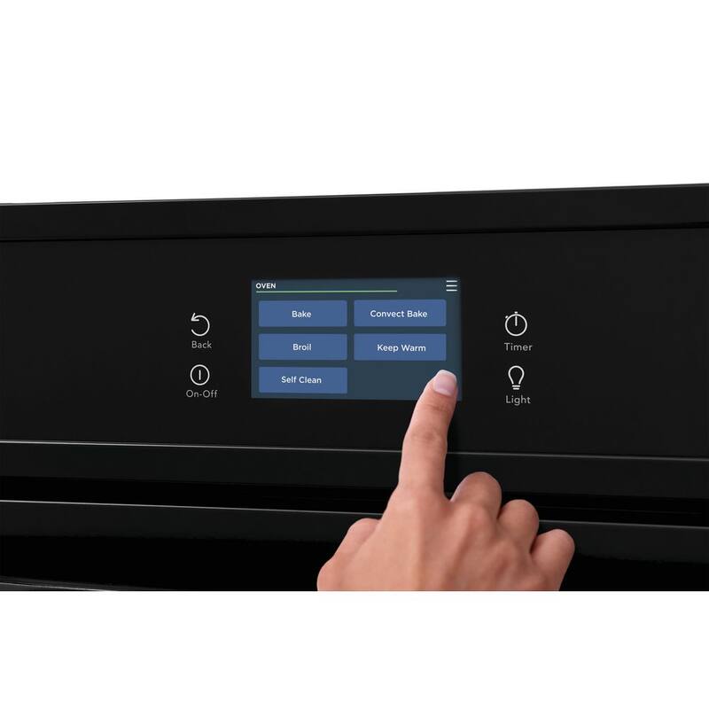 27 in. Single Electric Built-In Wall Oven with Convection in Black R98093