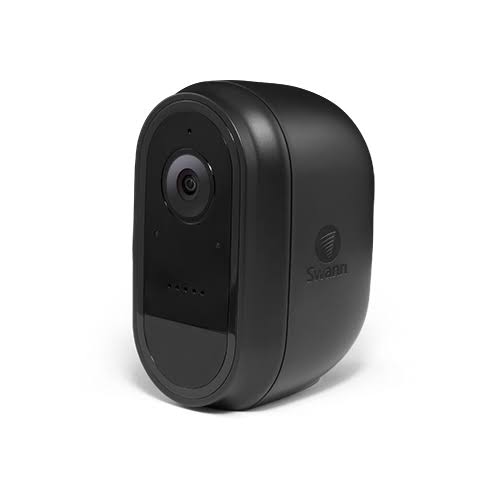 Indoor/Outdoor 1080p Wi-Fi Wire-Free Surveillance Camera 2-Pack Black C142330