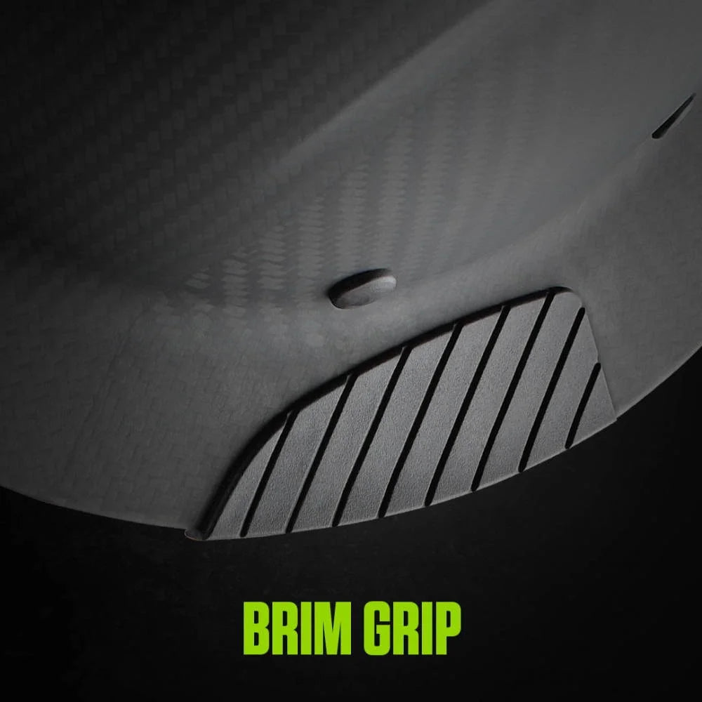 Matte Black Carbon Fiber Cap Style Hard Hat J989802