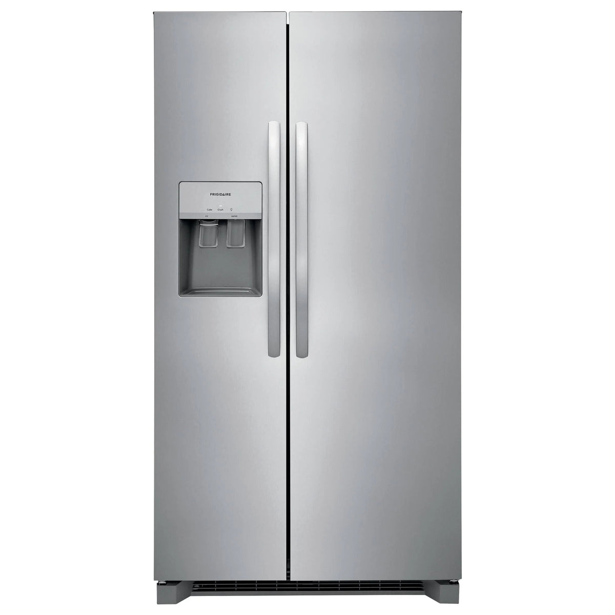36 IN 25.6 CU FT Stainless Steel Side-by-Side Refrigerator with Water and Ice Dispenser Y73485