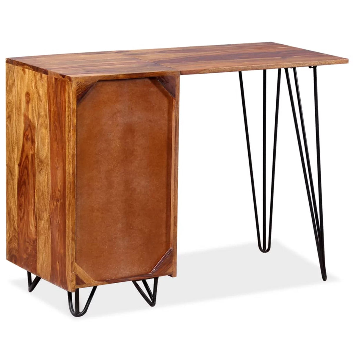 Writing Desk with 1 Drawer and 1 Cabinet Sheesham Wood K126600