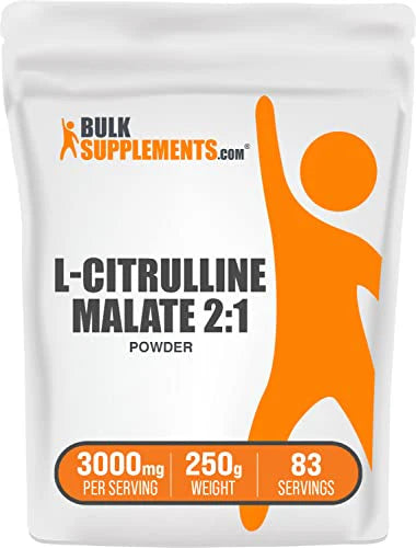 L-Citrulline Malate 2:1 Powder Unflavored Gluten Free 250g P1199