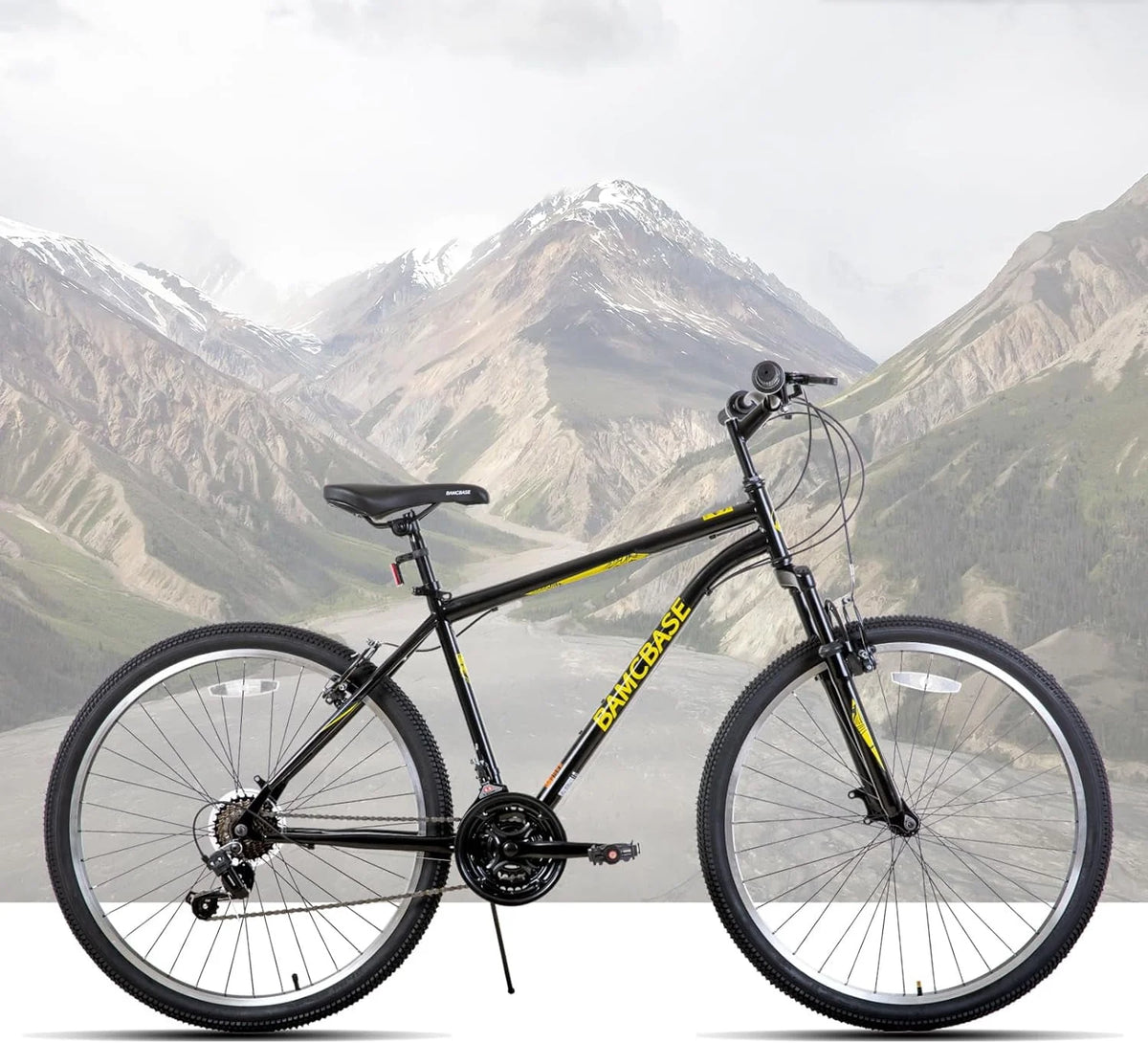 26 27.5 Inch Mountain Bike 21 Speeds Hardtail Bicycle R95066