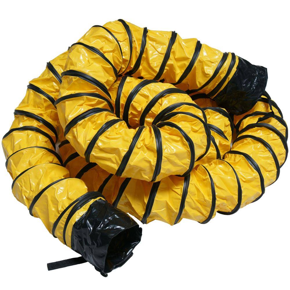 Heavy-Duty Ventilation Hose 14-inch by 25-Feet Yellow I29455